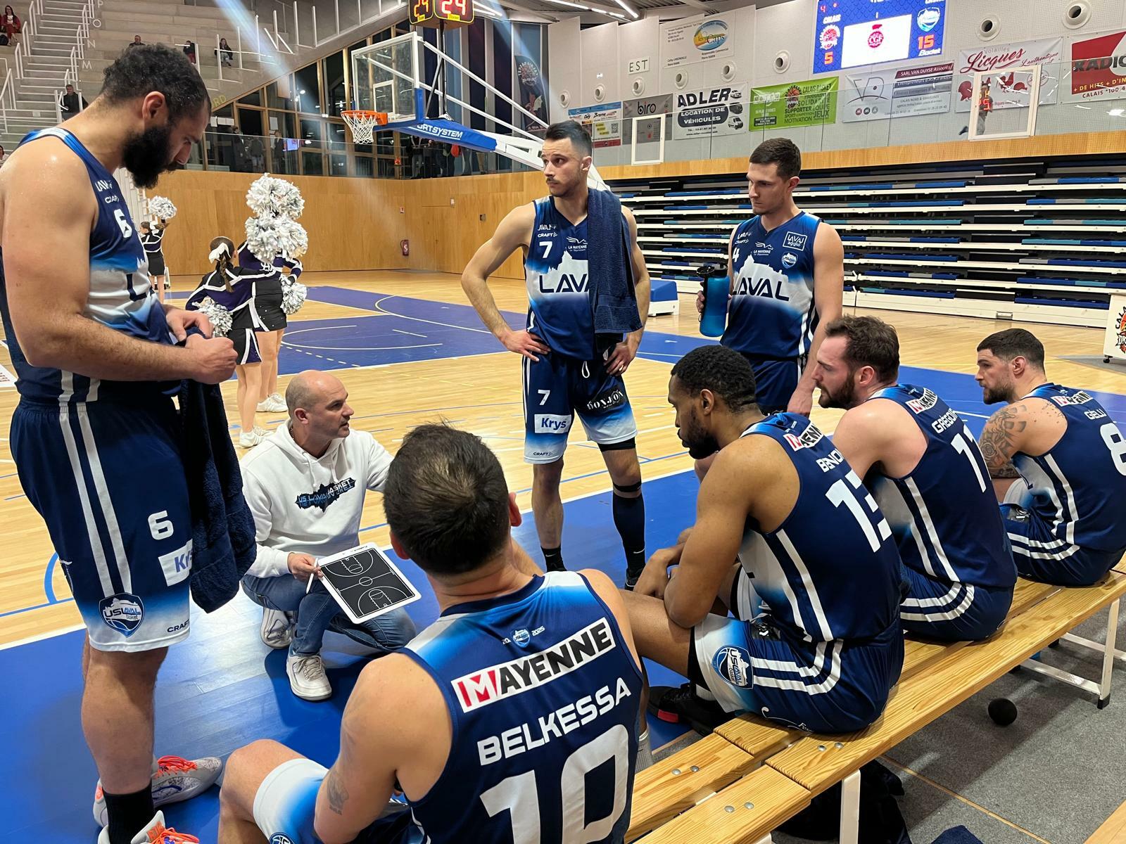 N2 (J18) : Cruelle défaite pour nos Lavallois à Calais (71-69)