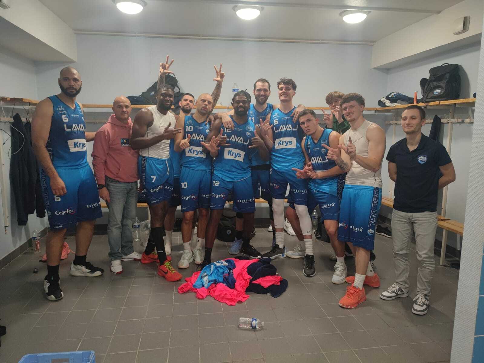 (J06) L'US Laval Basket s'impose à CERGY !