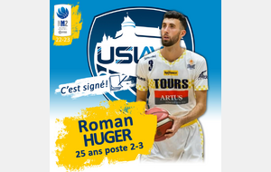 ROMAN HUGER NOUVELLE RECRUE