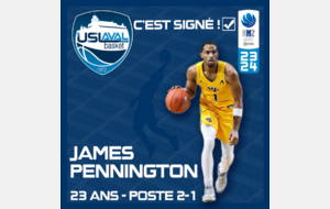 James Pennington s'engage à Laval