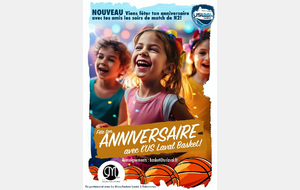 Ton Anniversaire avec l'US Laval Basket