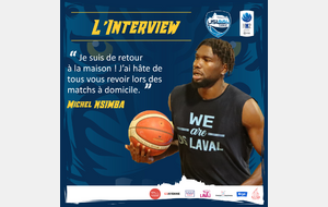 Michel Nsimba : "J'ai hâte de tous vous revoir"