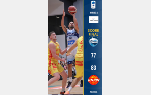 N1 (J06) : Malmenés au second quart temps, nos Lavallois s'inclinent face à Tarbes