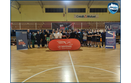 L'US Laval conclut l'année avec un tournoi 3x3