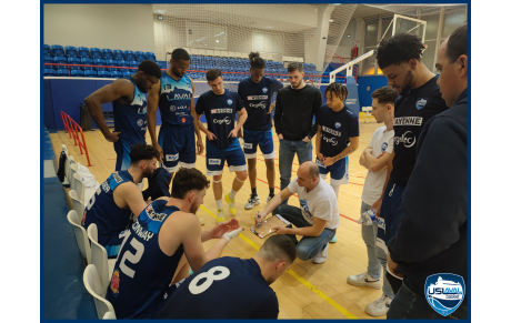 N2 (J23) : Nos Bleus et Blancs s'inclinent à Levallois