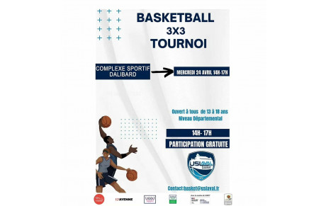 L'US Laval organise son dernier tournoi 3x3 de la saison