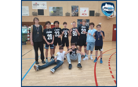 Les U15 et U17 remportent le championnat 3x3 de Mayenne